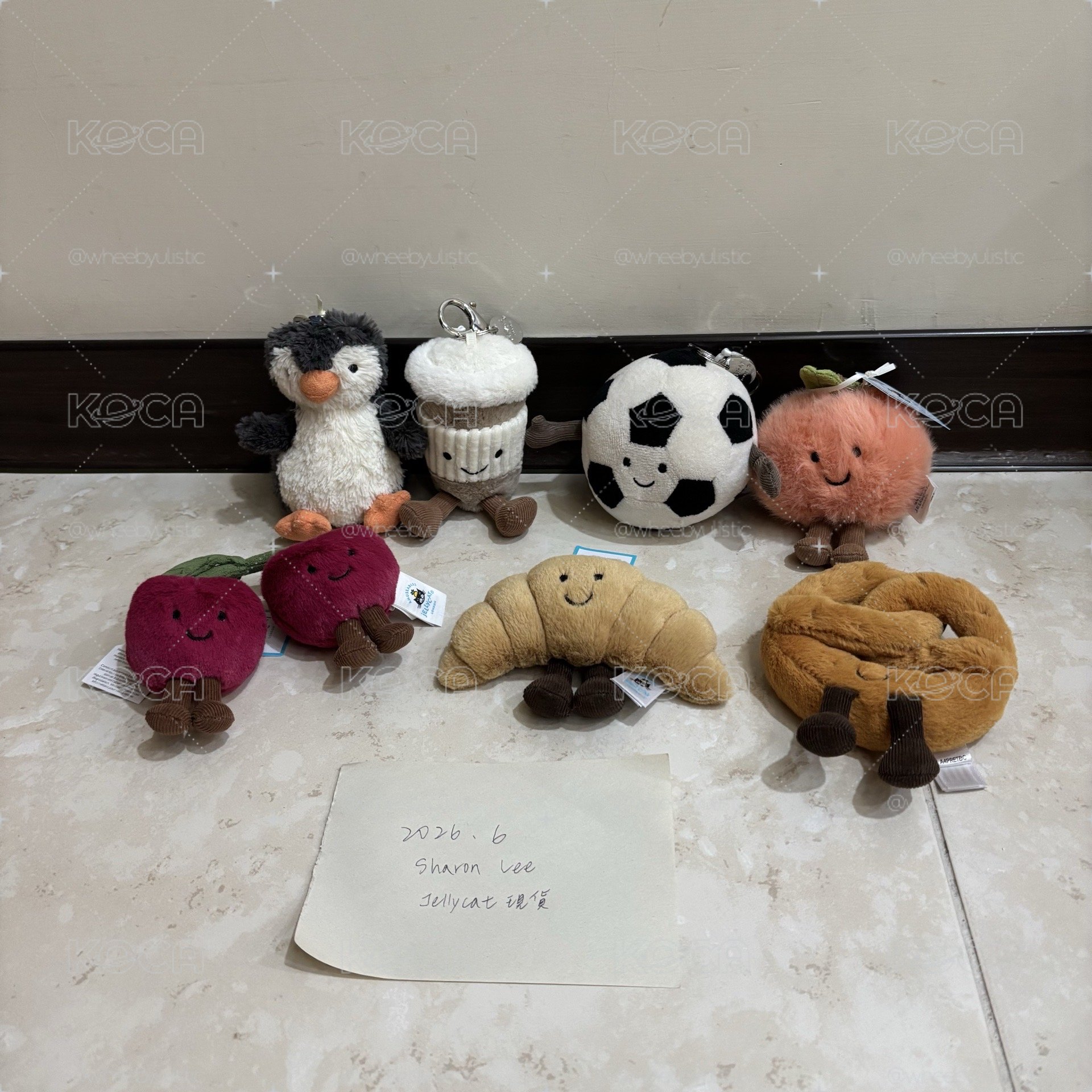 Jellycat 吊飾