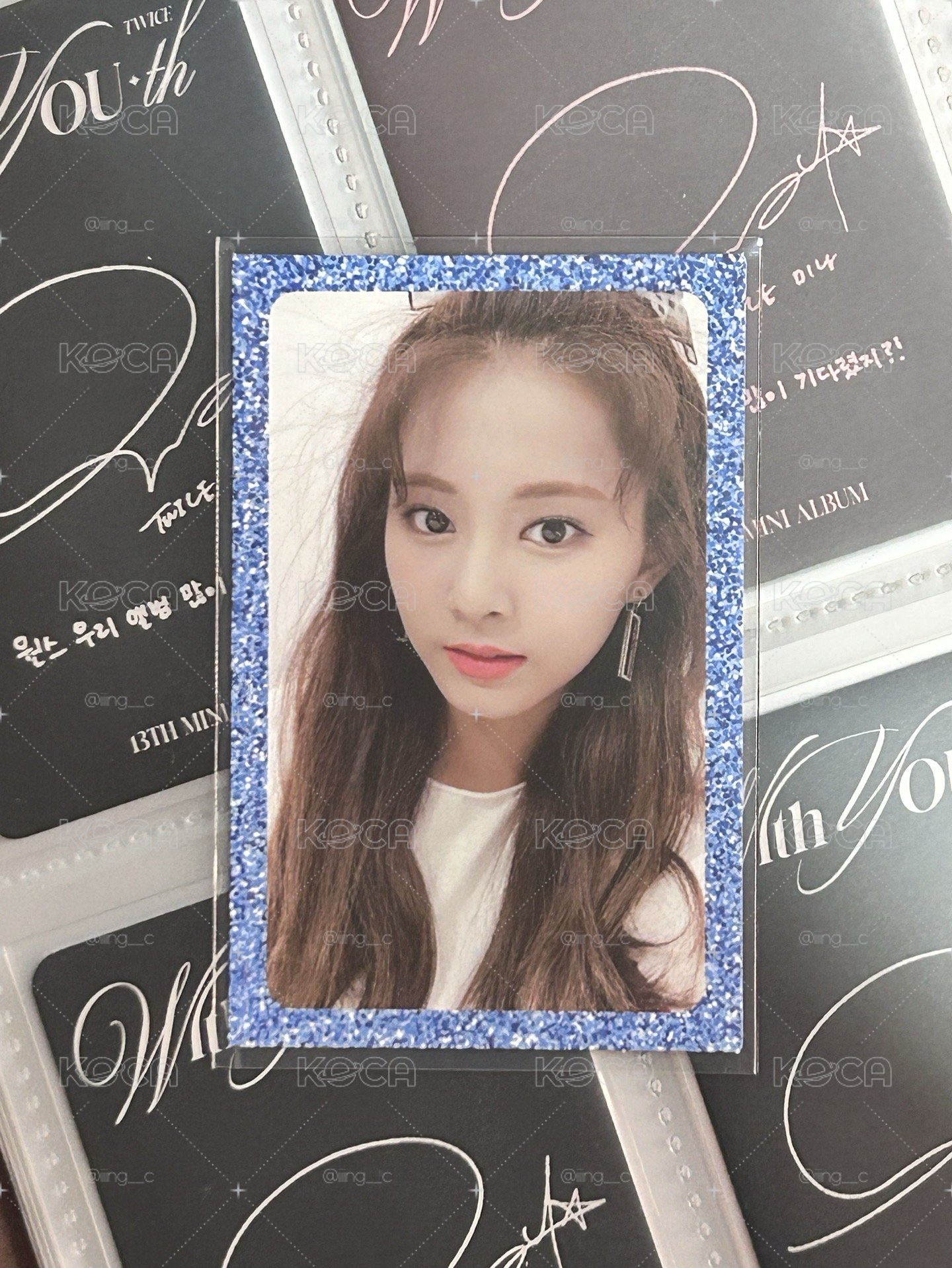 TWICE 子瑜 Summer Nights 專輯卡 C