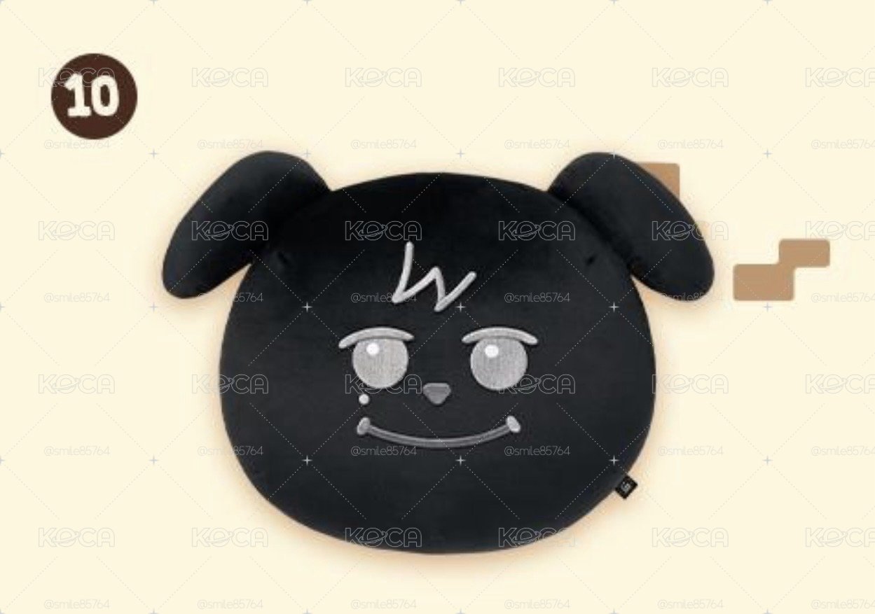 黑色圭美 抱枕