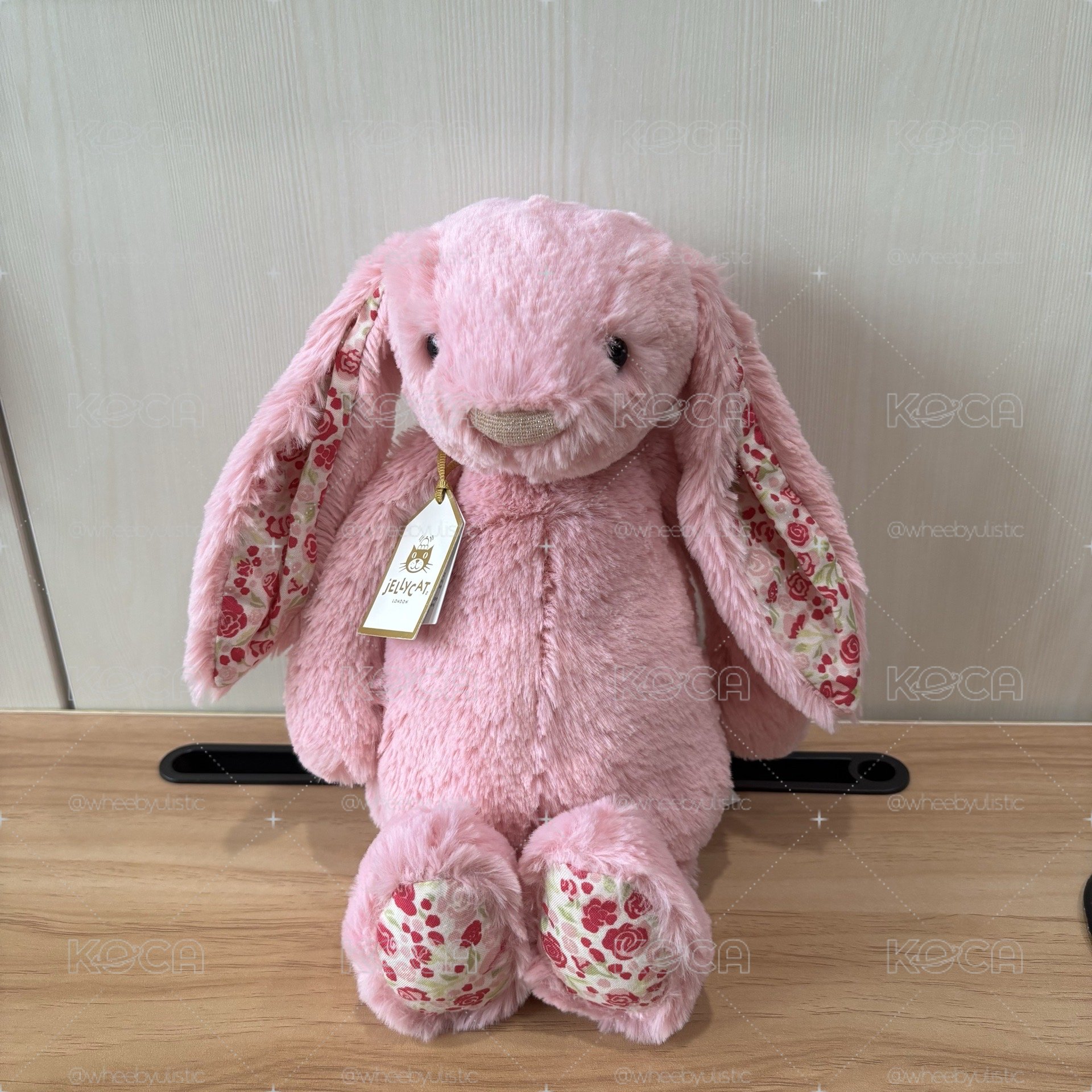 Jellycat 金標粉碎花兔