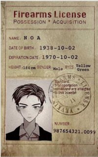 暗月特別專 ID證件卡 Moon ver. 專輯卡 