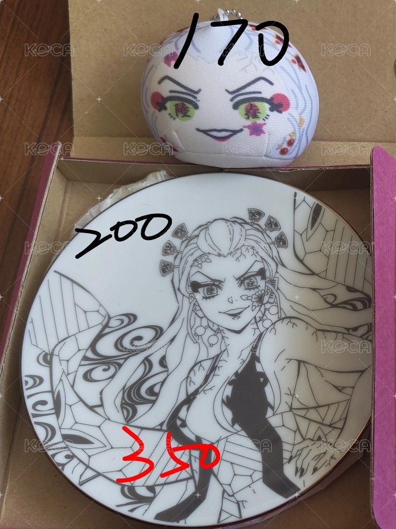 墮姬糰子+盤子一組