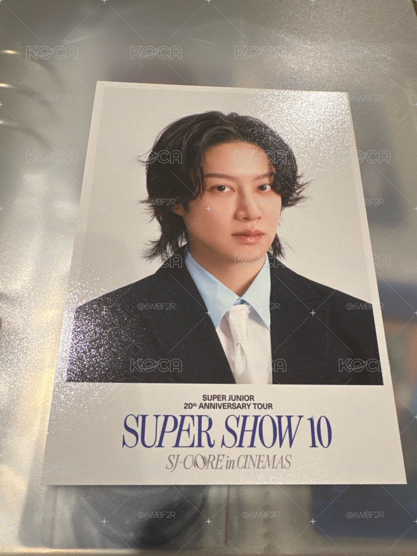 希澈SS10安可場威秀小卡