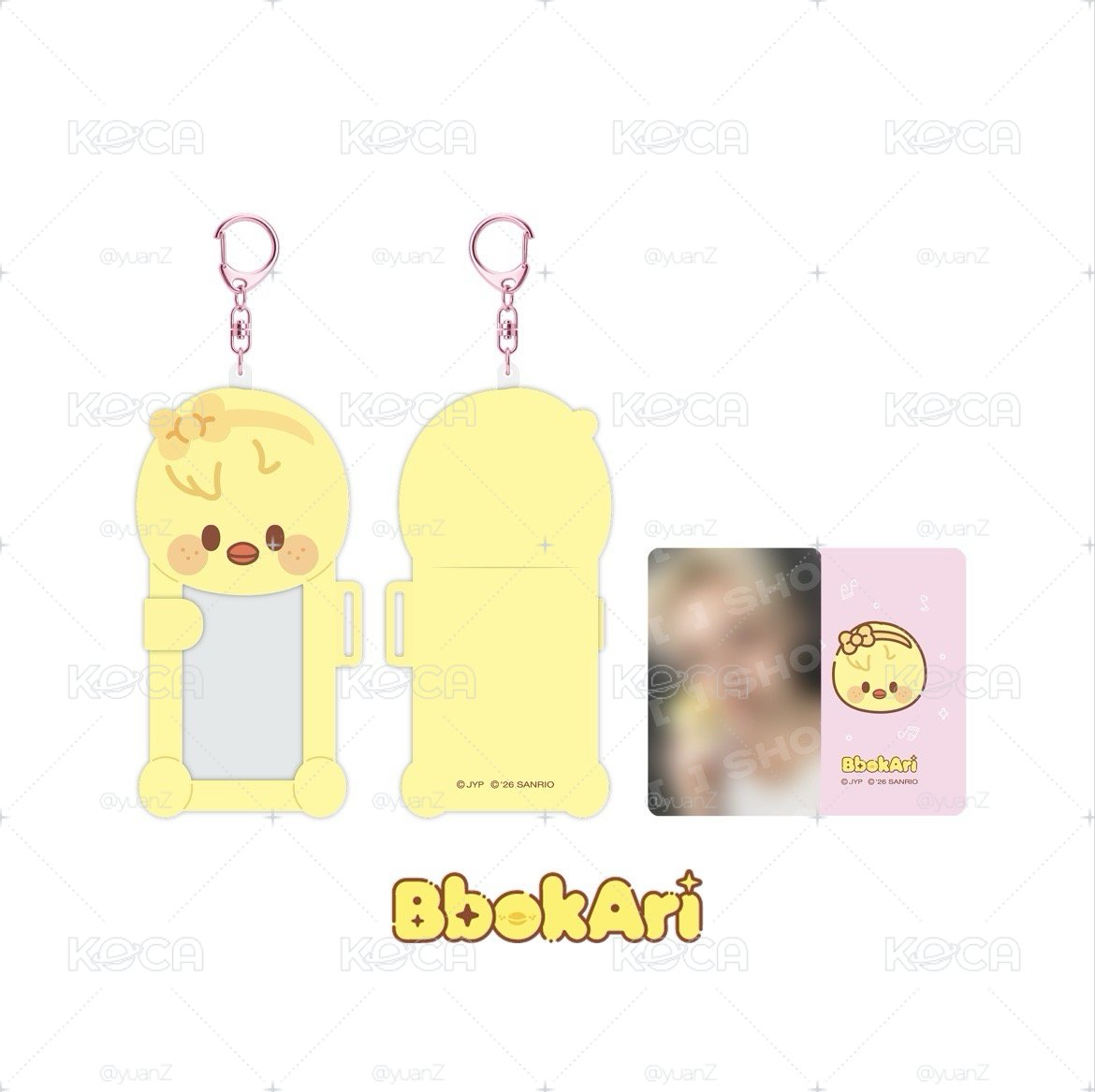 SKZOOxSANRIO 牽手卡套（不含卡）