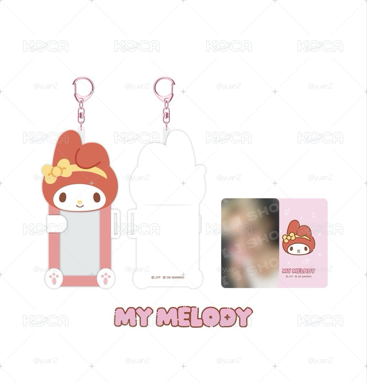 SKZOOxSANRIO 牽手卡套（不含卡）