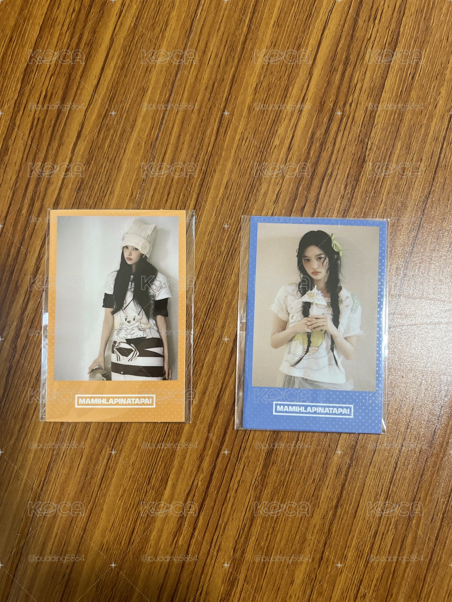 illit pawpaw 玧我/慜柱 空專+nstant Photocard