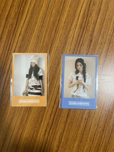 illit pawpaw 玧我/慜柱 空專+nstant Photocard