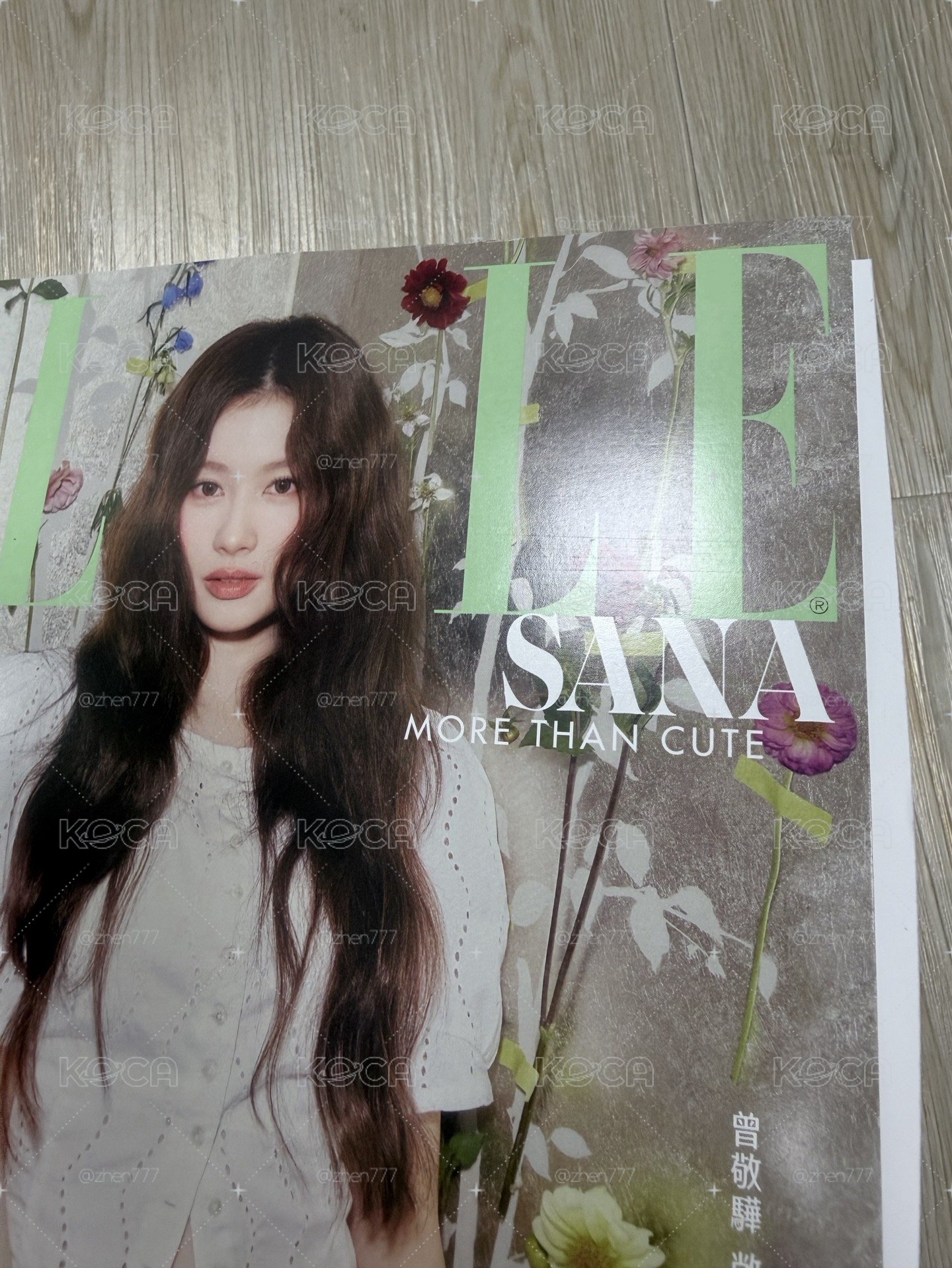 sana雜誌 有廠損
