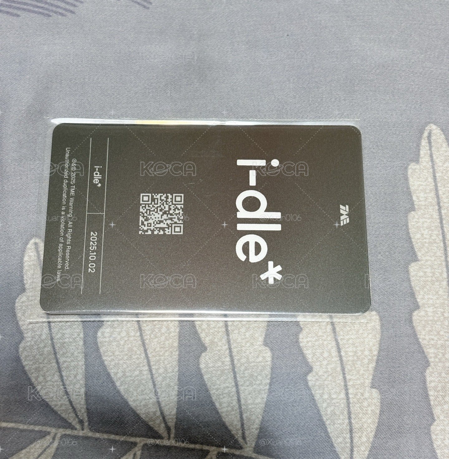 團卡 日專 QQ音樂 特典卡