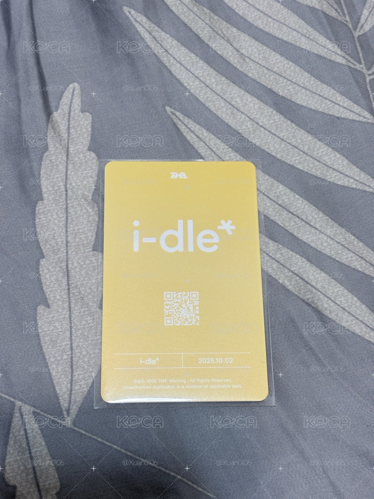 團卡 日專QQ音樂 特典卡