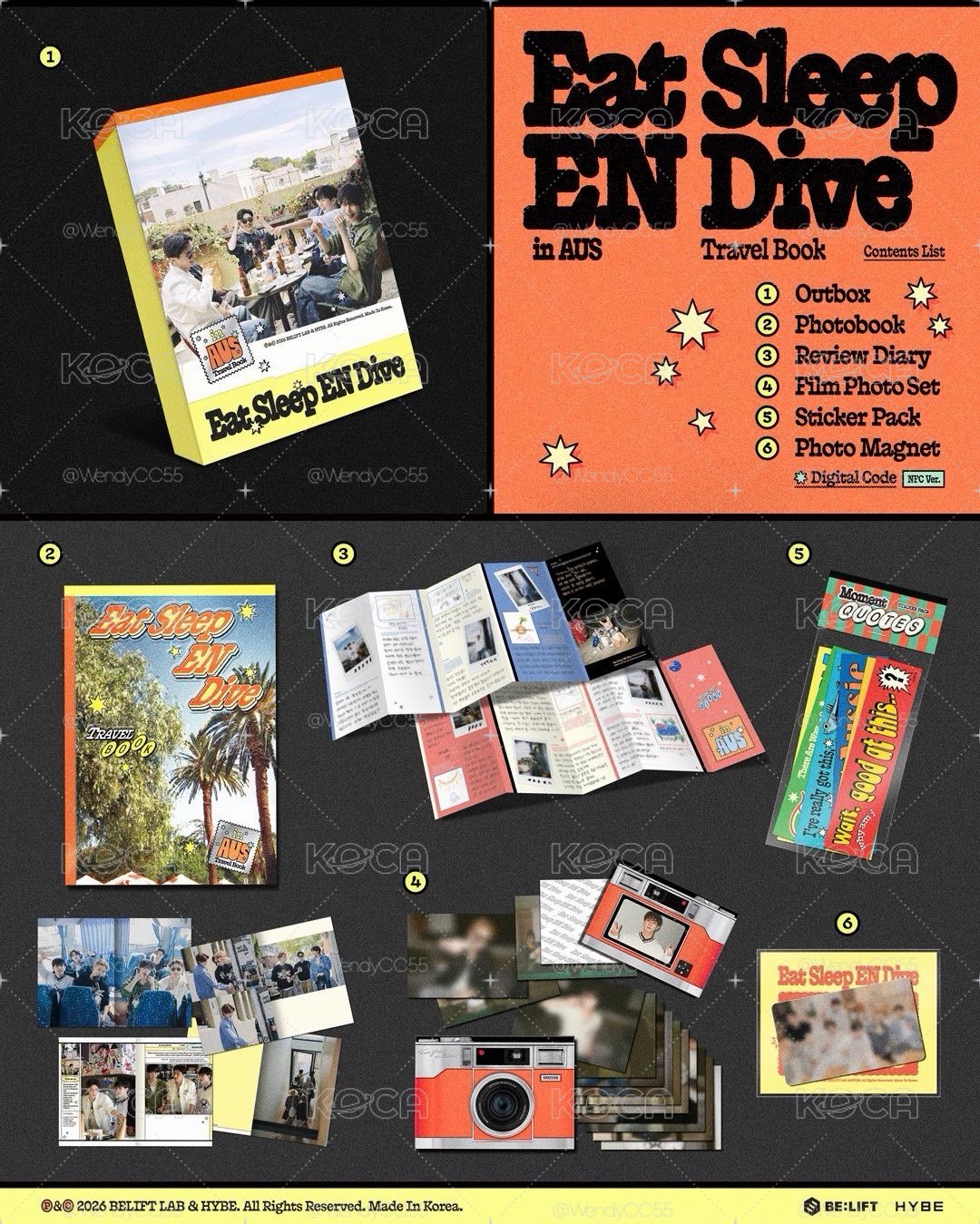 一販已下單｜ 含WVS特典｜ <Eat Sleep EN Dive in AUS>旅遊書｜ 免二補