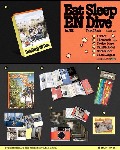 一販已下單 含WVS特典 <Eat Sleep EN Dive in AUS>旅遊書 免二補