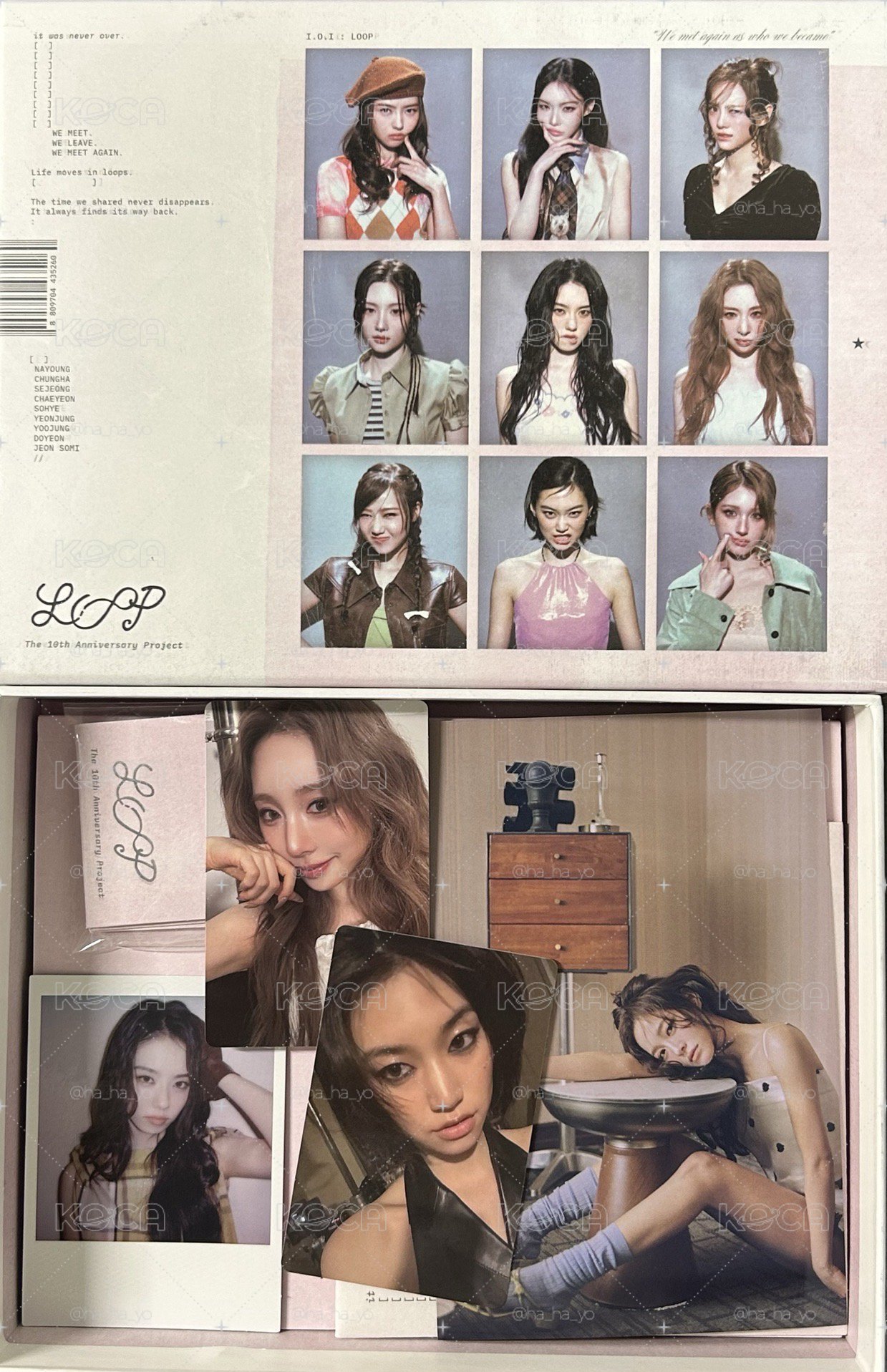 I.O.I｜MINI3 LOOP 拆售 