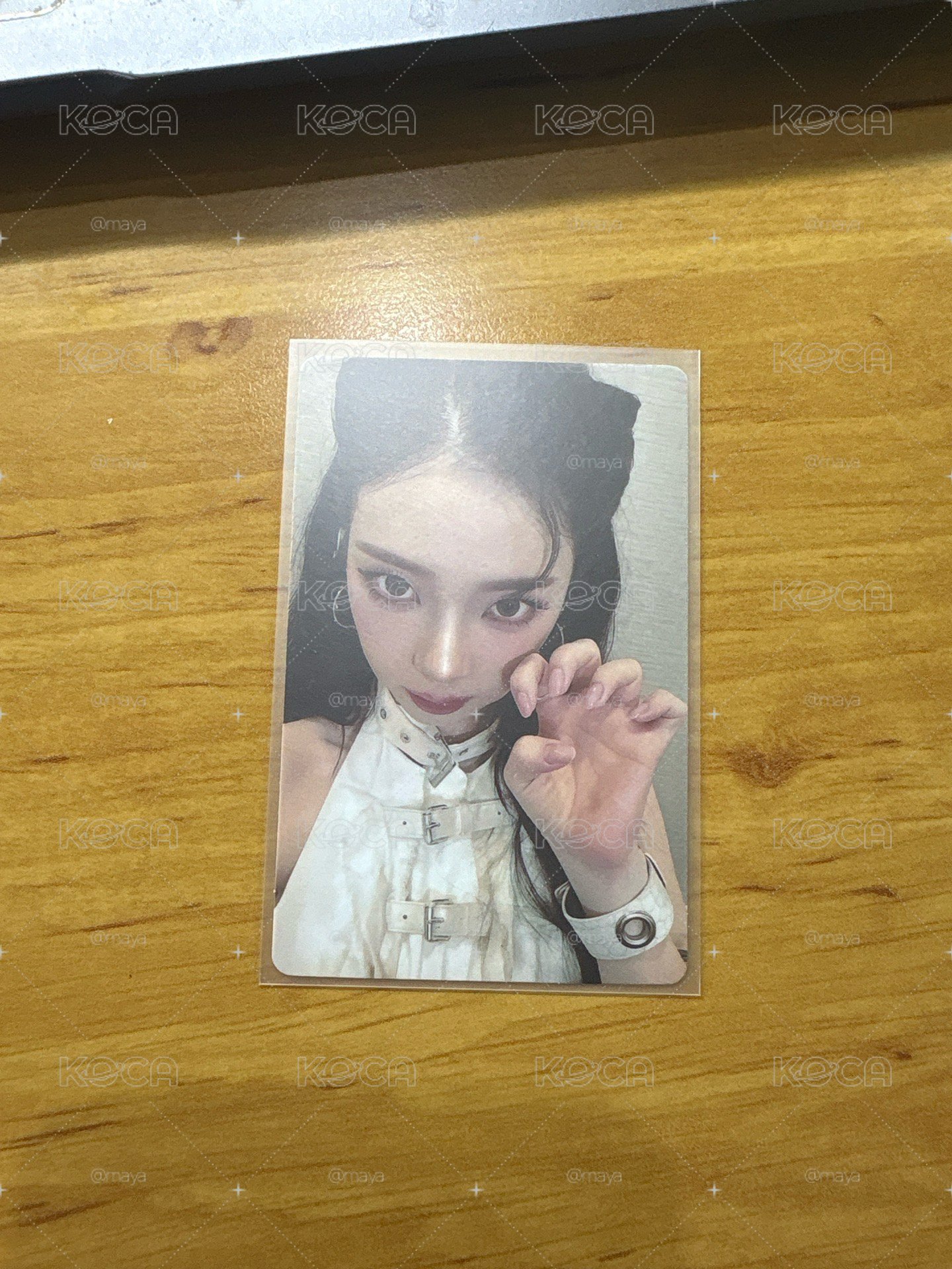aespa 劉知珉 Karina 泡泡摩奇 幸運卡 柚 貓爪柚 幸運柚 PPMQ卡