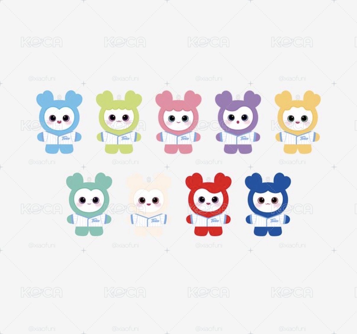 預購  TWICE LOVELY PLUSH BABY Ver.