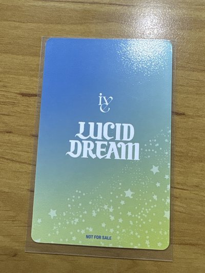IVE 金秋天 Gaeul 4.29日專特典小卡 秋 429秋 日專秋 