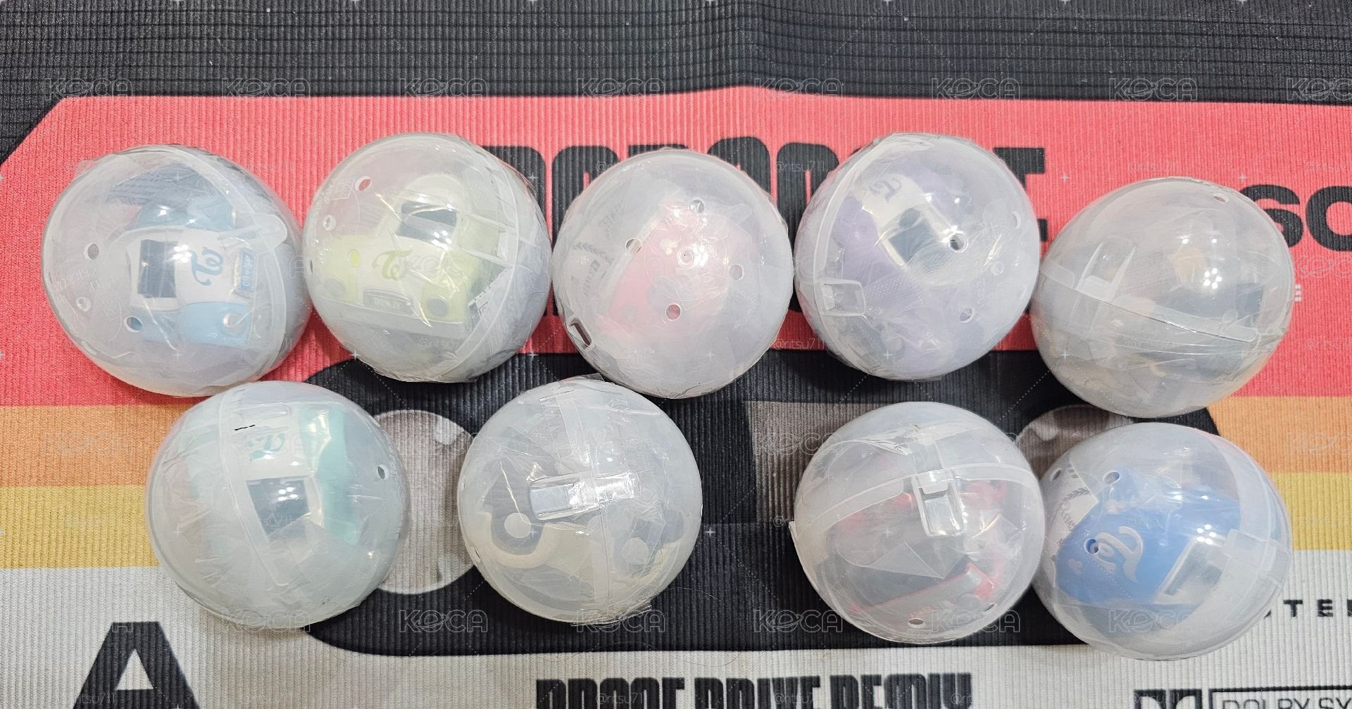 TWICE扭蛋 迴力車一套 全新未拆