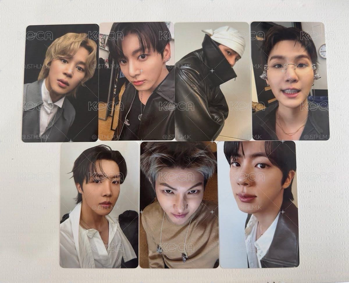 BTS ARIRANG釜山特典卡