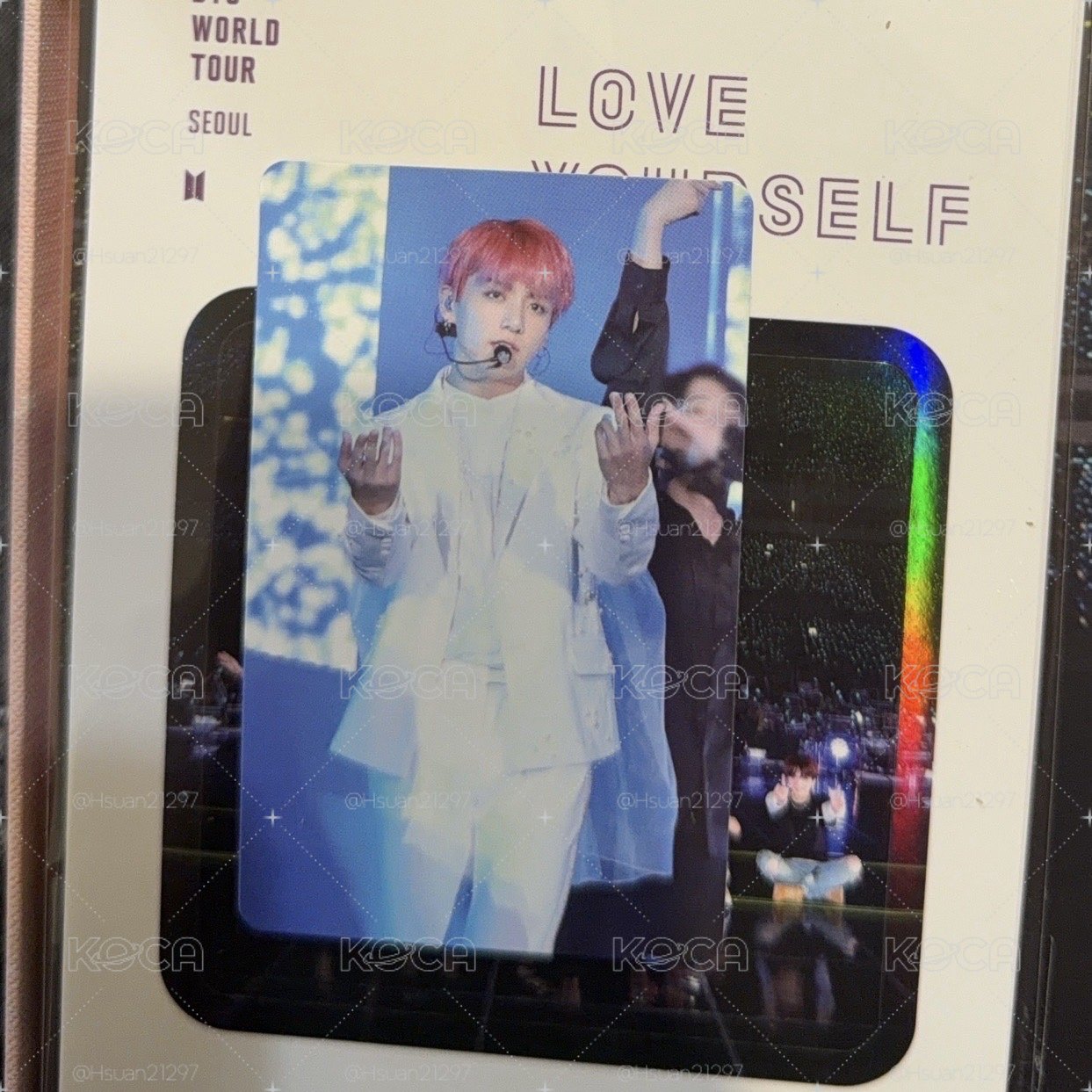 BTS 柾國DVD小卡