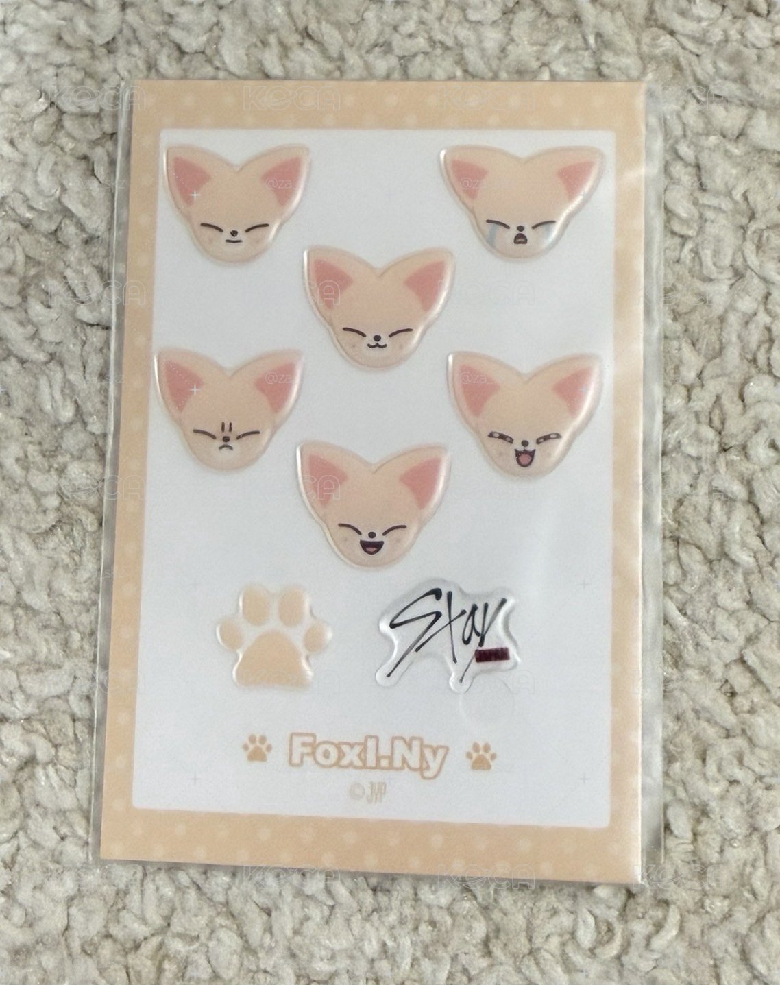 SKZ 6週年一番賞-貼紙