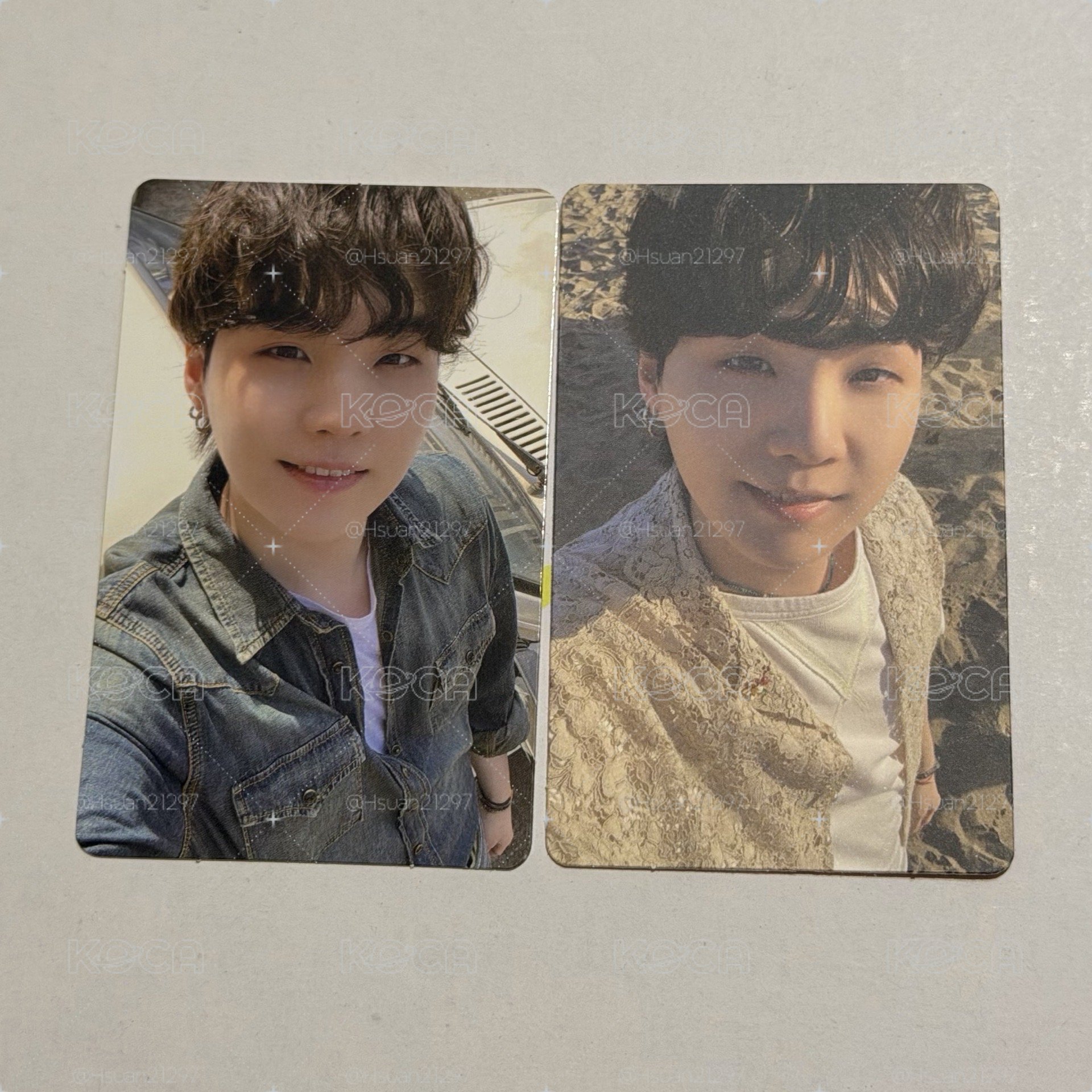 BTS suga Butter小卡