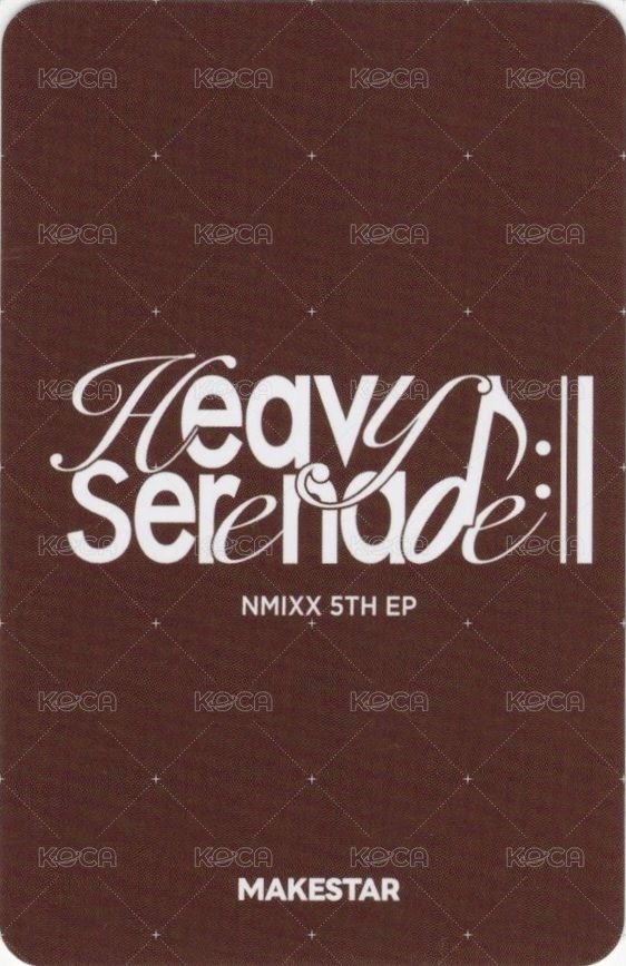 Heavy Serenade ms 1.0 幸運卡 狼 ver. 背面