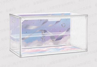 公仔展示櫃 帶燈條