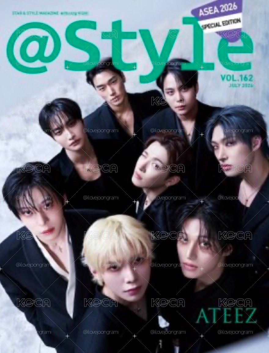 ATEEZ @Style雜誌代購