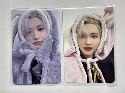 ATEEZ 星化 灰兔+粉兔盤