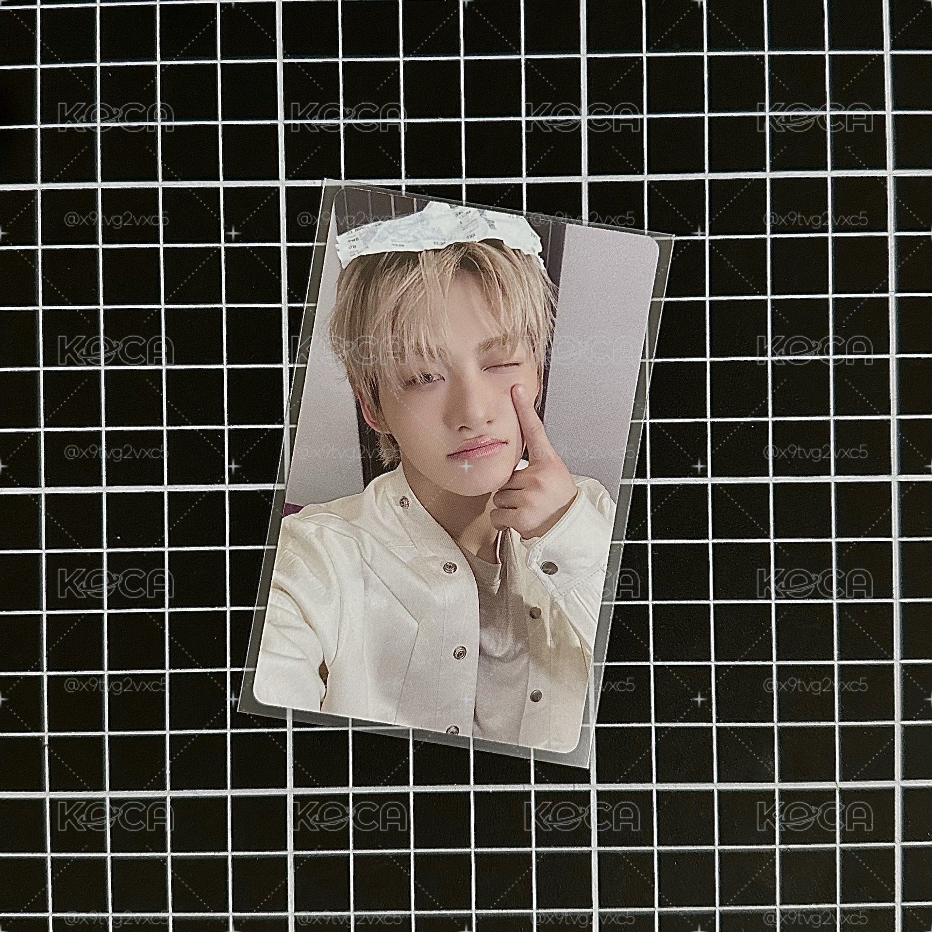 Jihoon wvs簽售卡