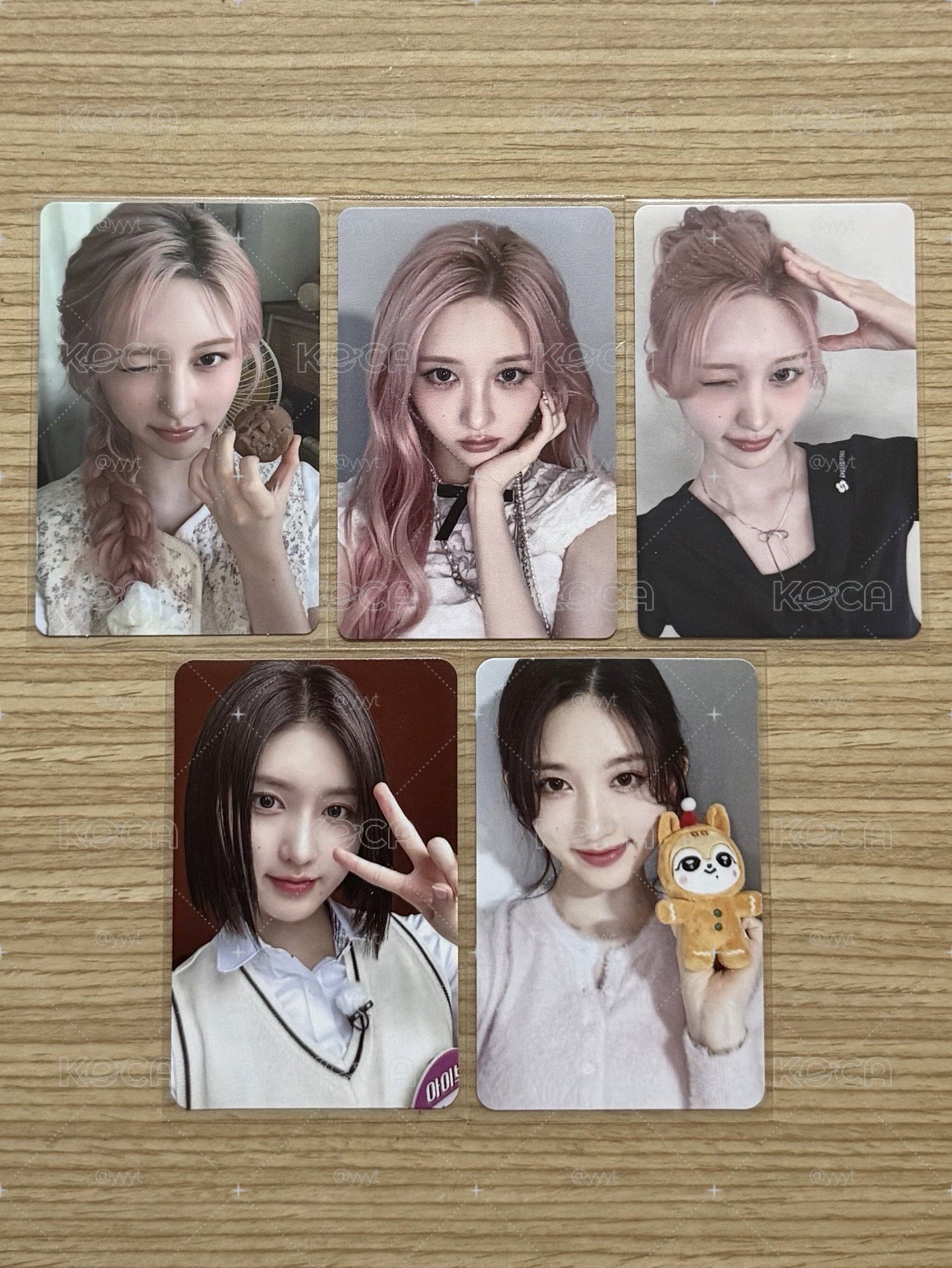 秋小盤 五張一起競標