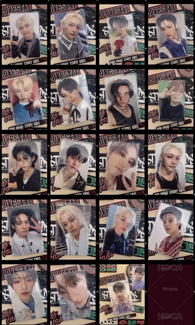 Straykids小卡/特典卡/化妝品卡/專卡