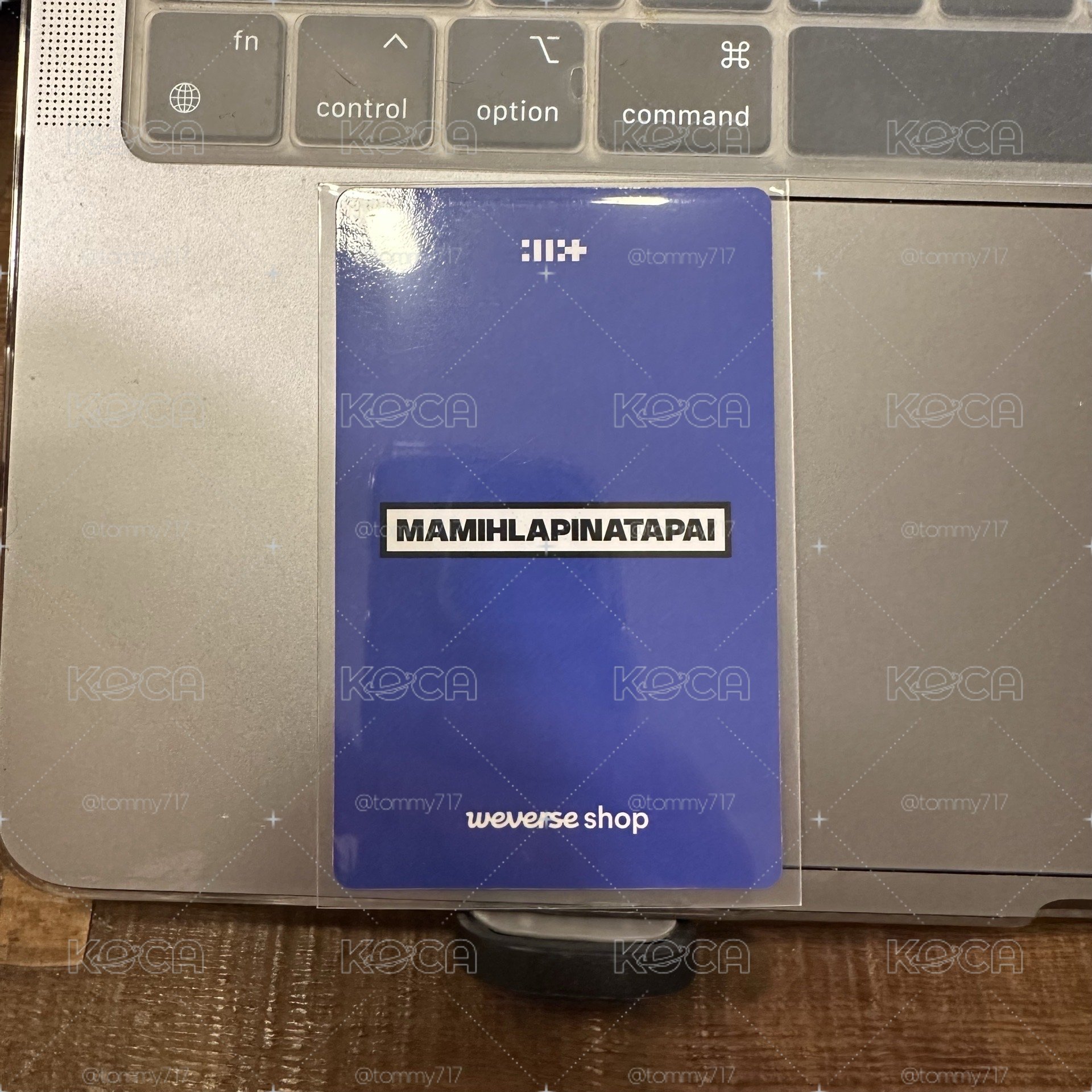 MAMIHLAPINATAPAI MUSINSA 特典卡 Moka