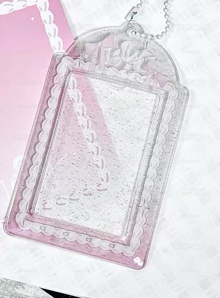 粉色卡套