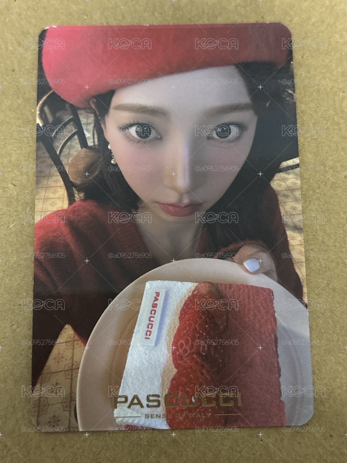 代言卡 柚 pascucci帕斯庫奇咖啡