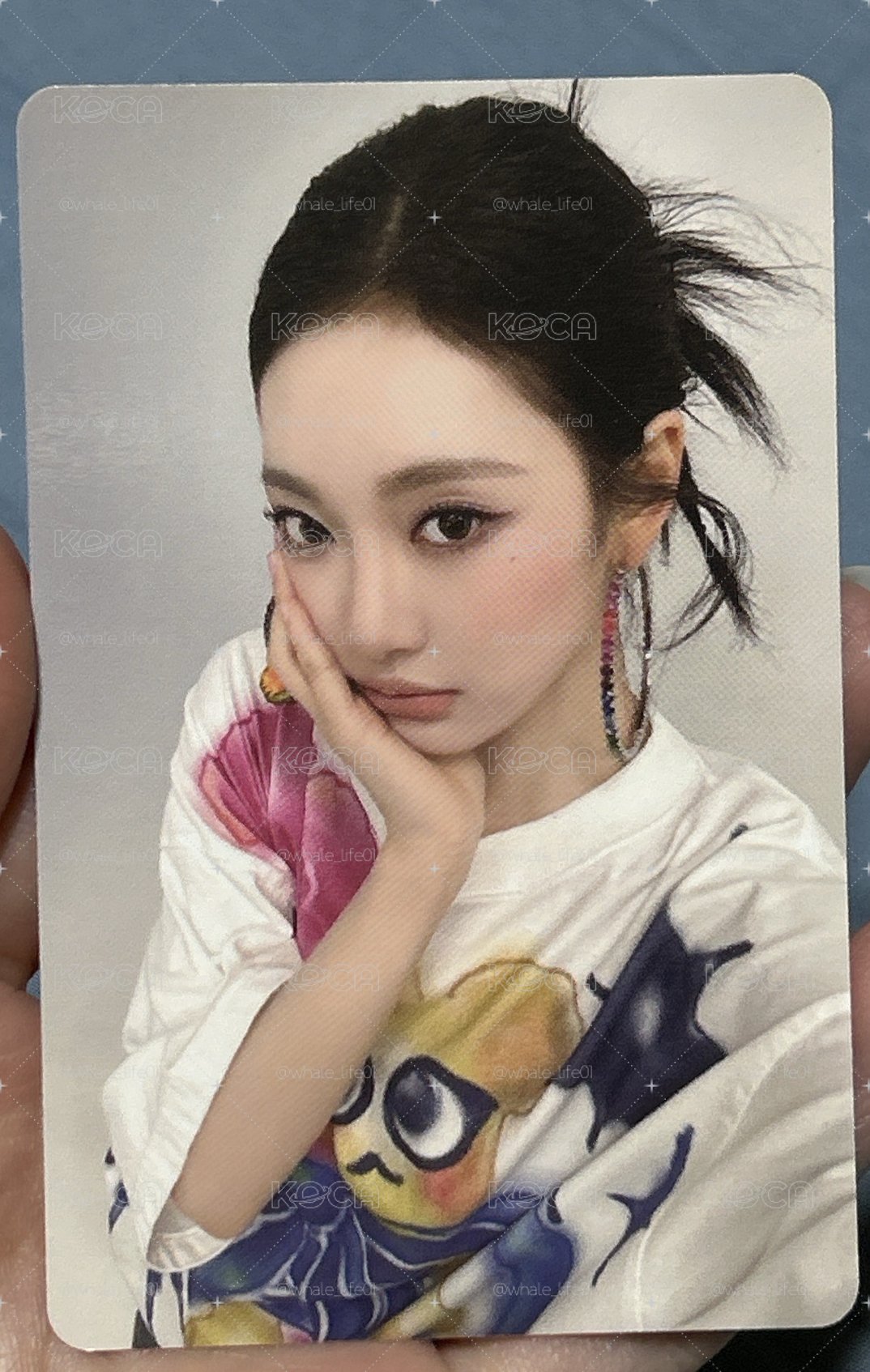 aespa 年曆後續托臉寧
