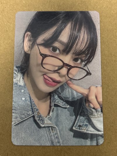 （瑕）正規一 愛豆驛站 簽售卡 柚 中文卡背