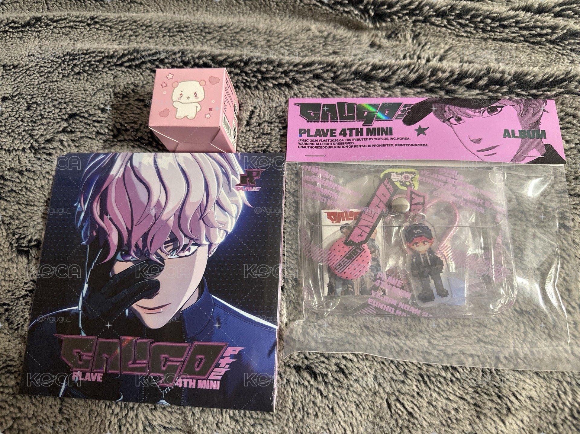 Plave 💗鍵帽組+專輯