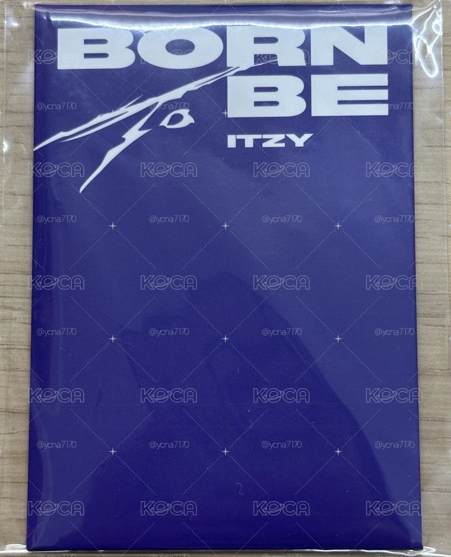ITZY Born to Be未拆卡包