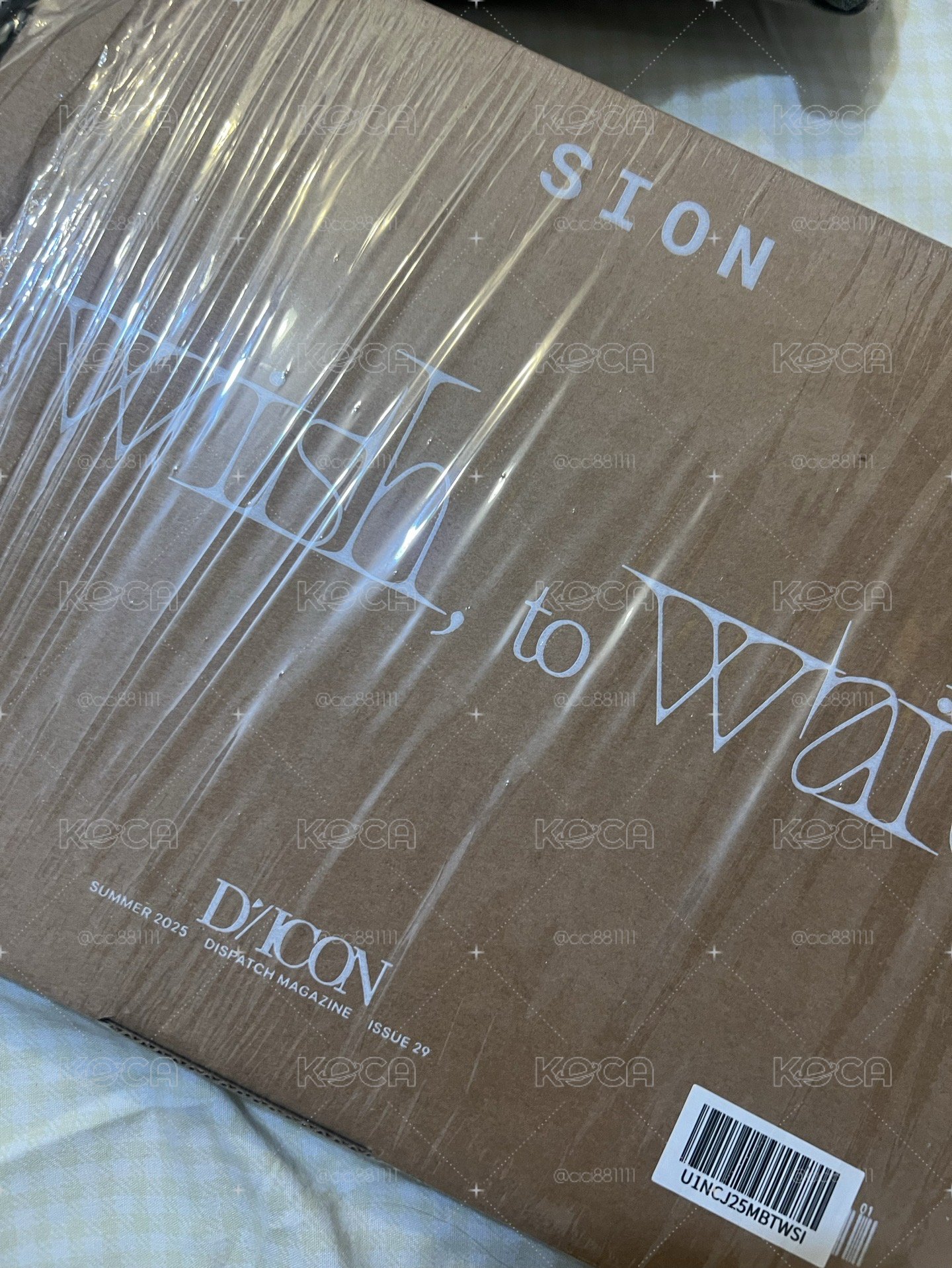 Sion Dicon雜誌 B版 不含卡
