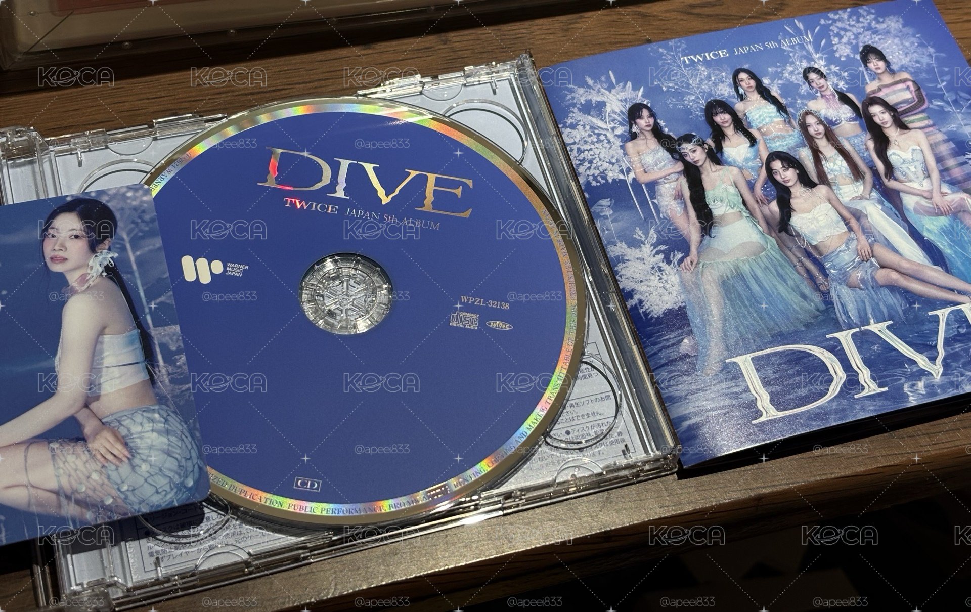 TWICE DIVE初回A 全專僅拆 