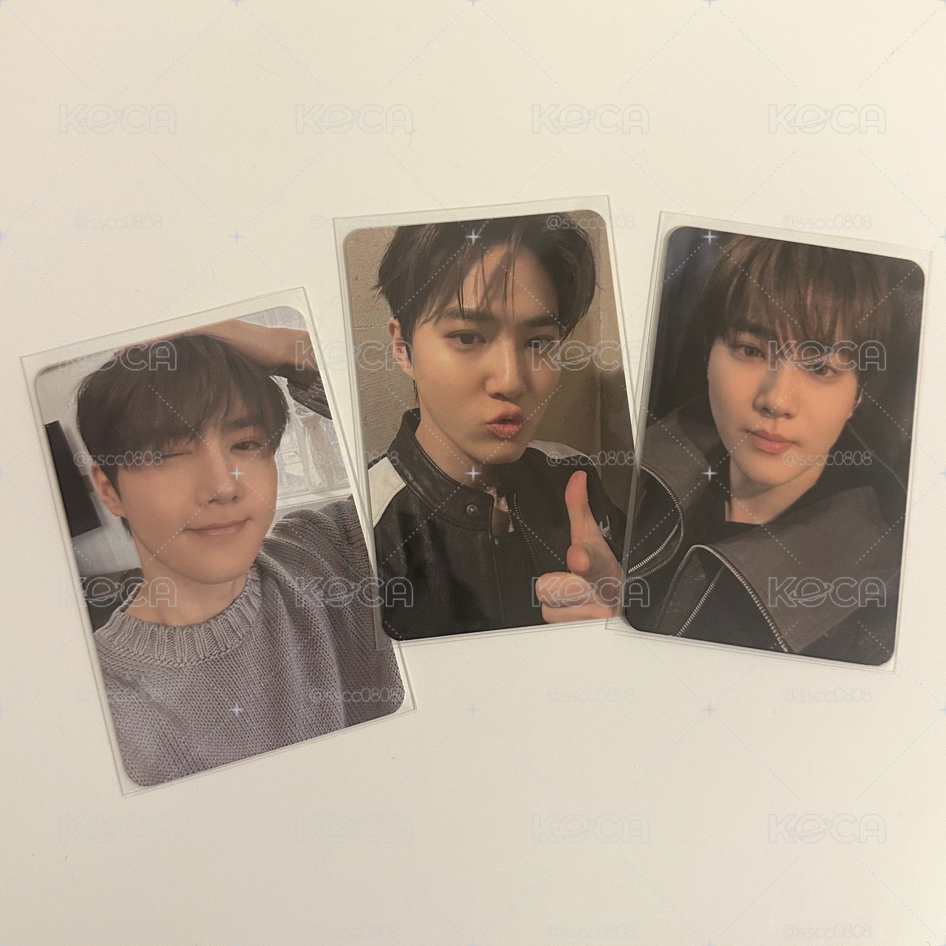 EXO 六巡首爾k4幸運卡一套 SUHO