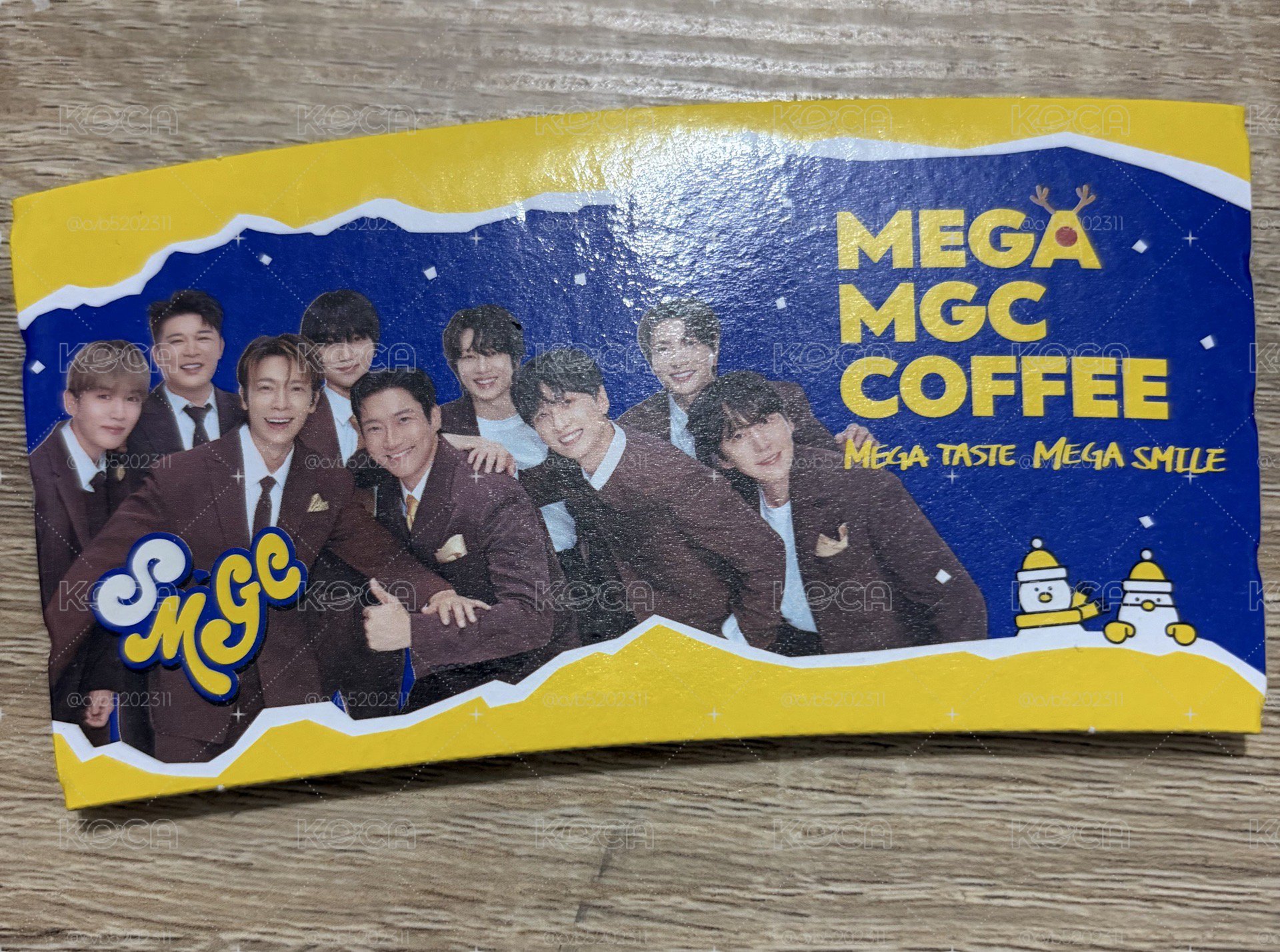 SUPER JUNIOR杯套黃