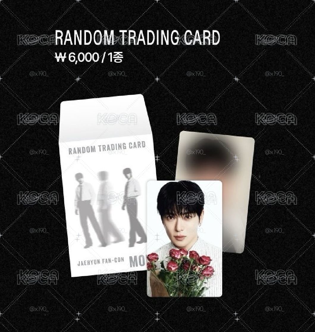 JAEHYUN FAN-CON < Mono > 隨機卡包