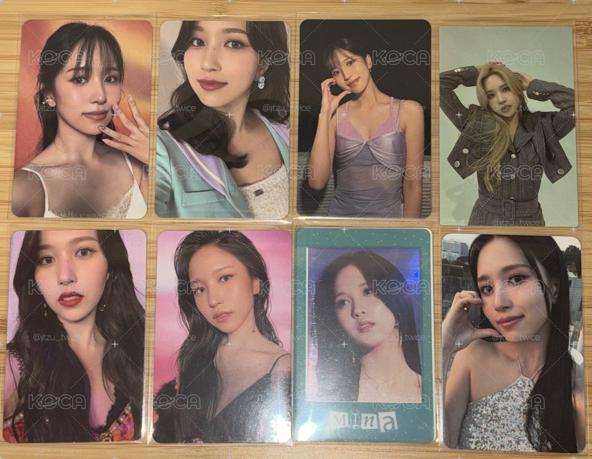 TWICE Mina小卡
