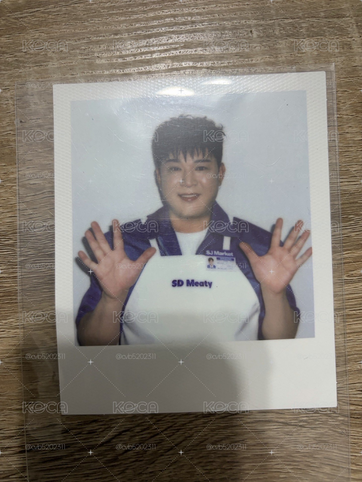 SUPER JUNIOR神童超市拍立得