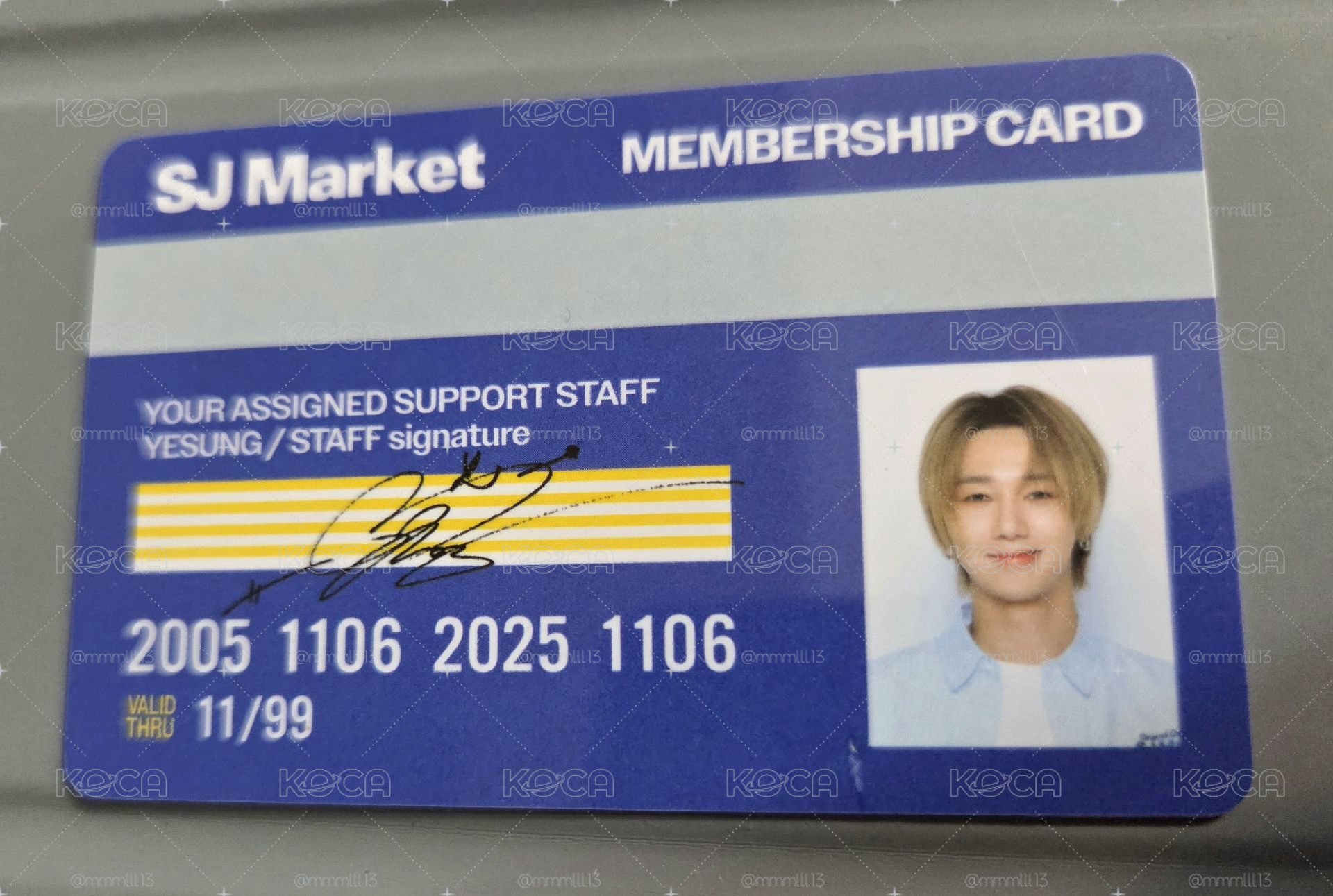 SJ MARKET藝聲入場卡