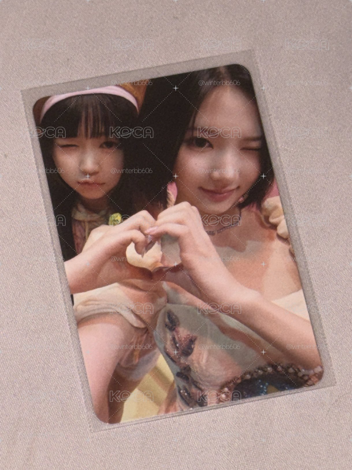 The Chase專卡 雙人卡 Jiwoo Yeon