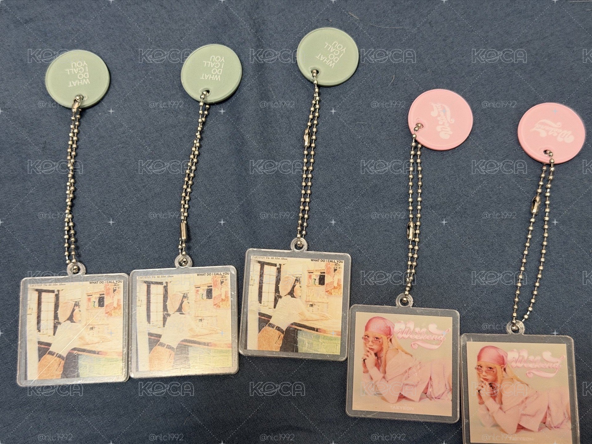 太妍10週年展覽專輯吊飾