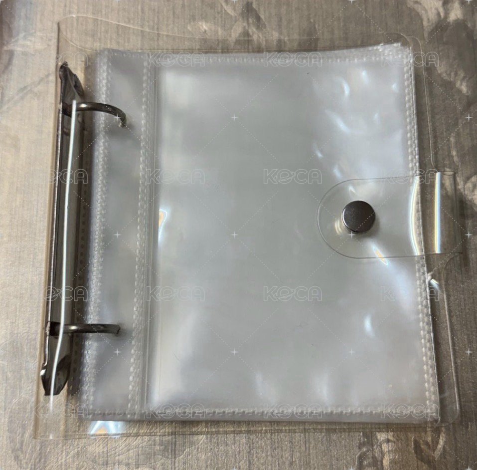 透明5吋活頁卡冊（共16頁）